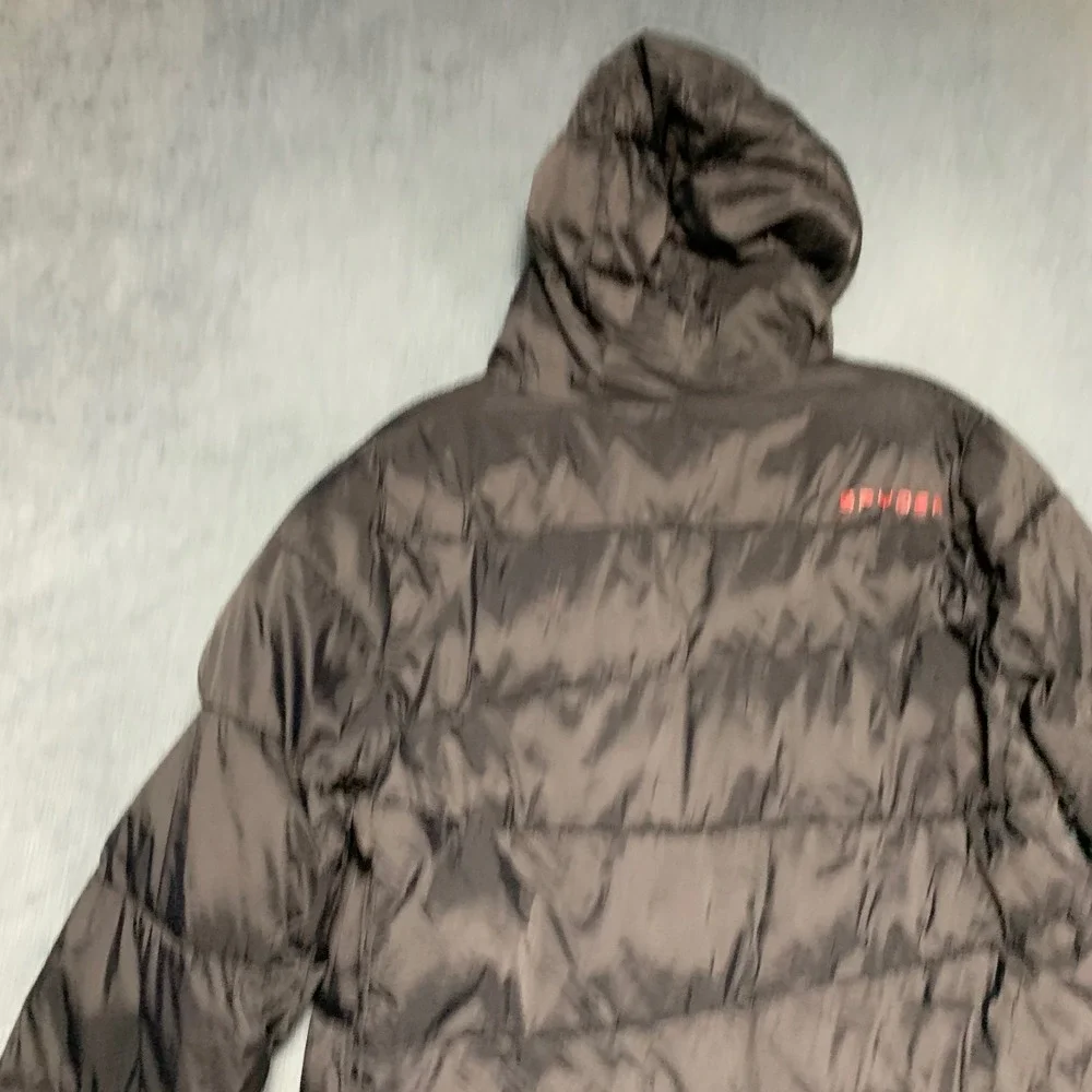 Spyder hooded puffer